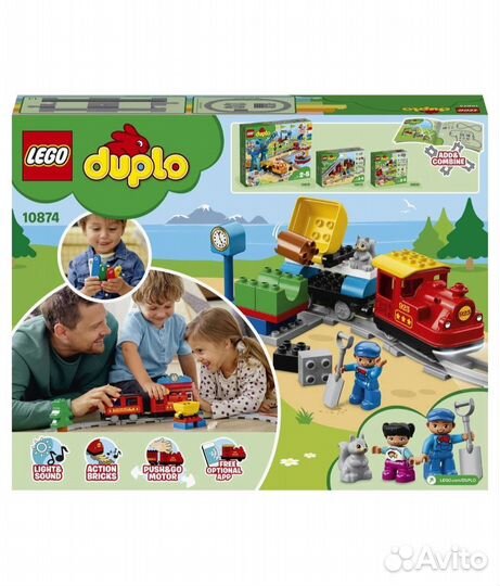 Lego duplo Поезд 10874