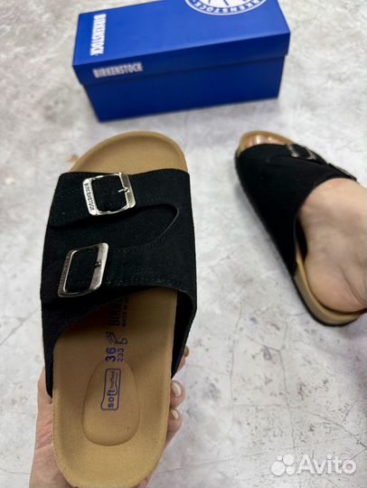 Сандали Birkenstock черные новые