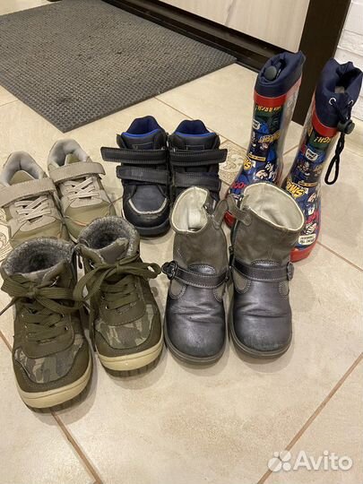 Одежда и обувь для мальчика 3-4 года