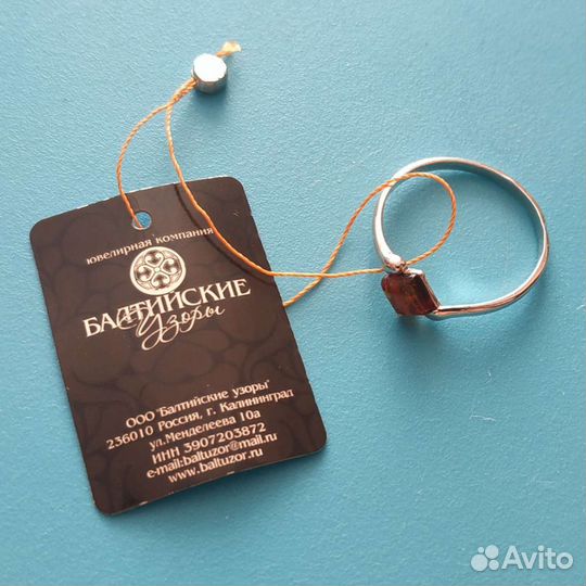 Кольцо Ag 925 пробы
