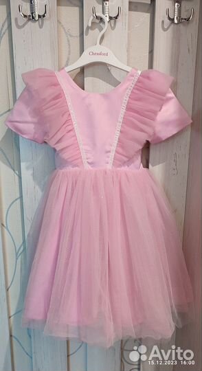 Нарядное платье для девочки)