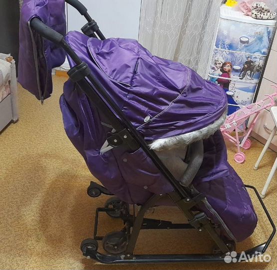 Коляска санки