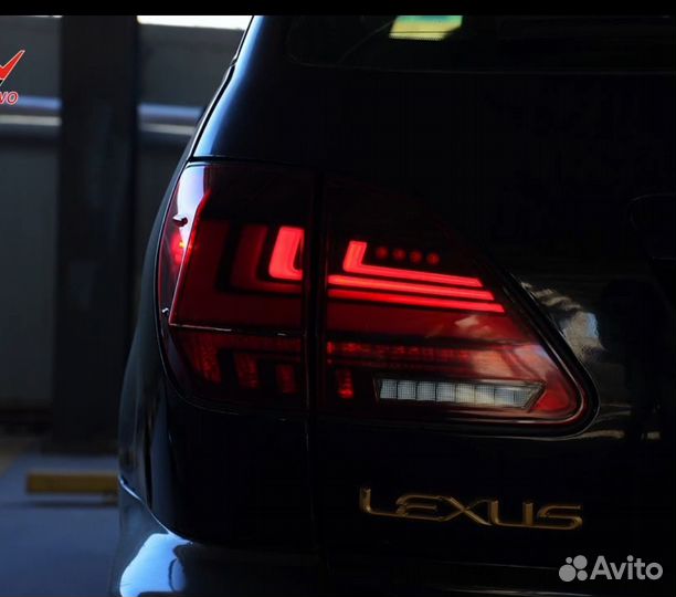 Задние фонари диодные на Toyota Harrier 97-02г