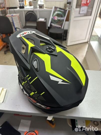 Шлем кроссовый бу