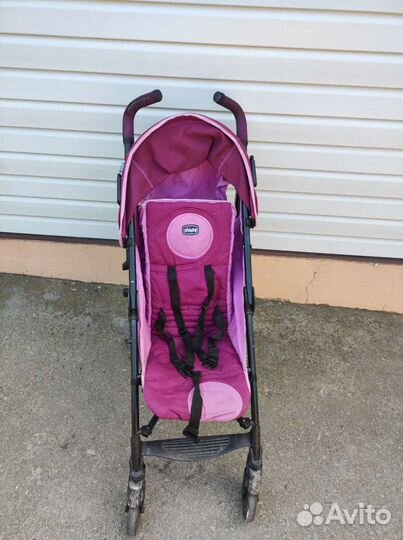 Прогулочная коляска трость chicco lite way