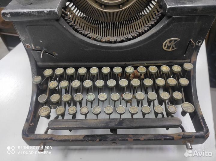Пищущие печатные машинки 30 годы