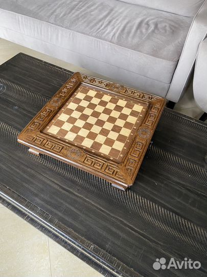 Шахматы ручной работы новые