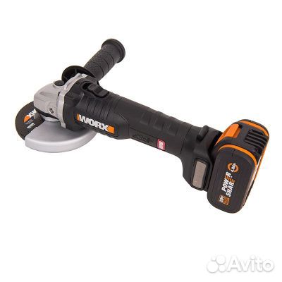 Угловая шлифмашина (болгарка) Worx WX812 20V