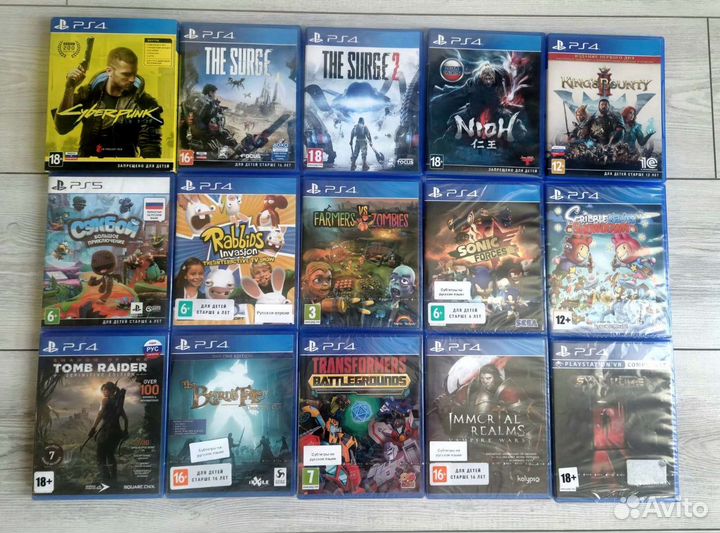 Игры ps4, ps5, PlayStation