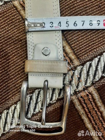 Ремень мужской натуральная кожа