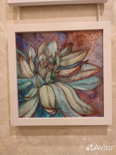 Картина акварель