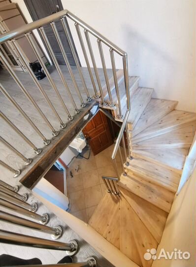 Перила для лестниц из нержавеющей стали, поручни