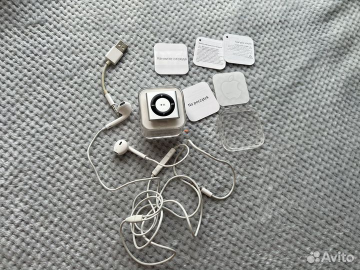 Плеер iPod shuffle 4 2gb + earpods 3.5