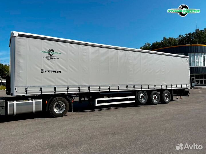 Полуприцеп шторный V-Trailer 329, 2023