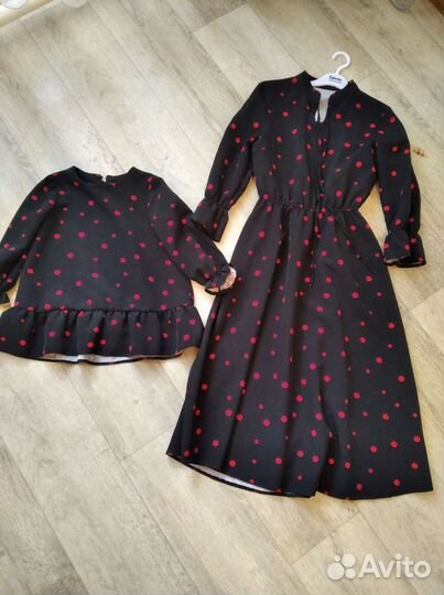 Платья family look