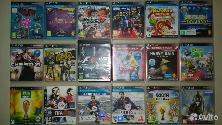 Игры и джойстики на PlayStation 3 Доставка часть 2