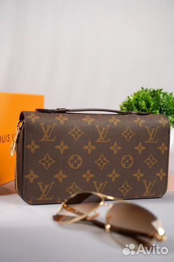 Кошелек мужской Louis Vuitton Zippy XL Канва