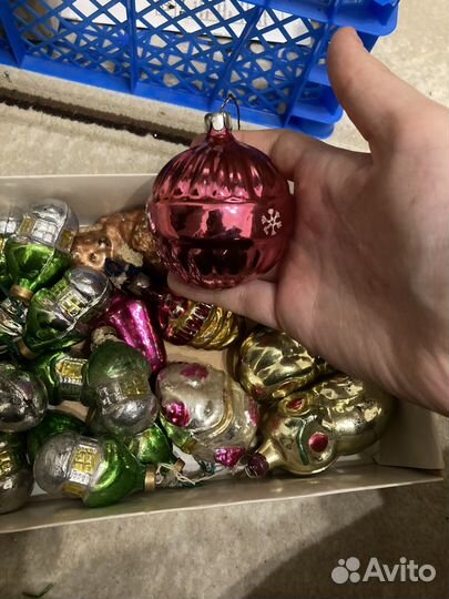 Елочные игрушки СССР