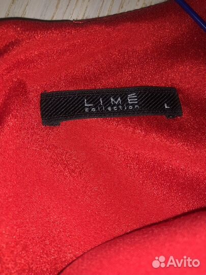 Платье красное от lime