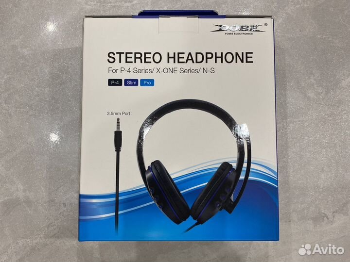 Наушники Xbox one ps4 jack 3.5 с микро TY-1731