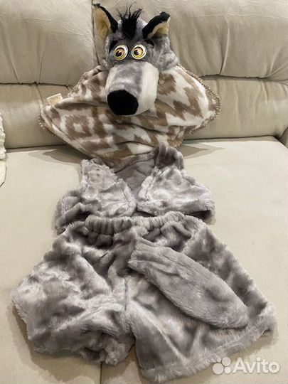 Новогодний костюм волка на ребенка 2 года