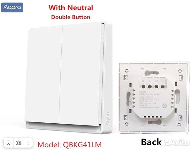 Умный выключатель Aqara E1