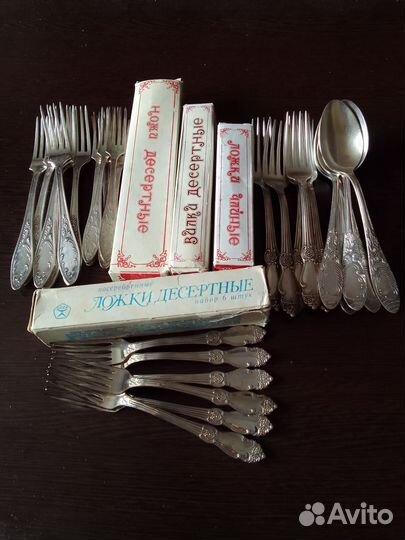Столовые приборы мельхиор