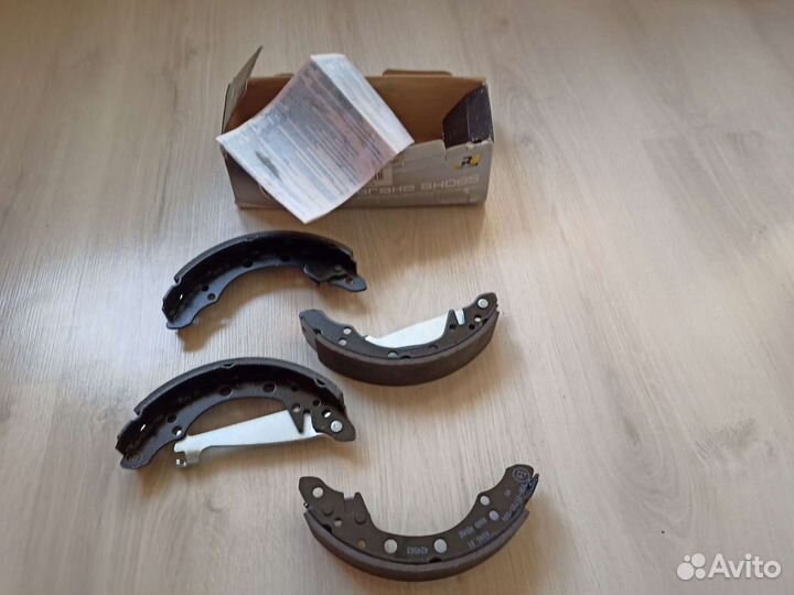 Колодки тормозные барабанные