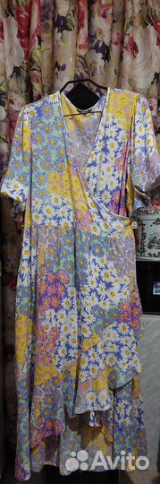 Платье с запахом р.56-58 Studio Англия