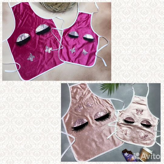 Кухонный фартук Мама+доча