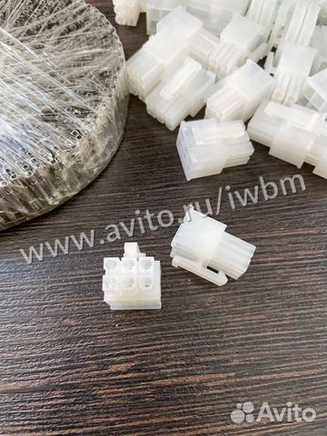 Разъем 6 pin PCI-E (папа) для силовых проводов