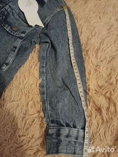 Джинсовая куртка для мальчика 104 110