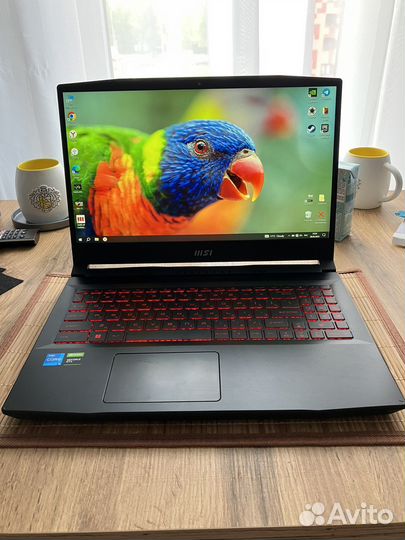 Игровой ноутбук msi katana GF66