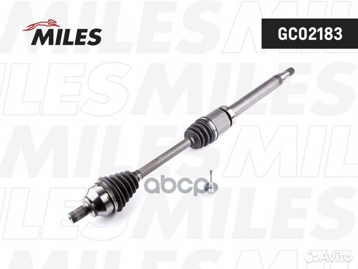 Привод в сборе ford focus II 2.0 04- прав. gc02