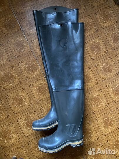 Сапоги резиновые мужские для рыбалки