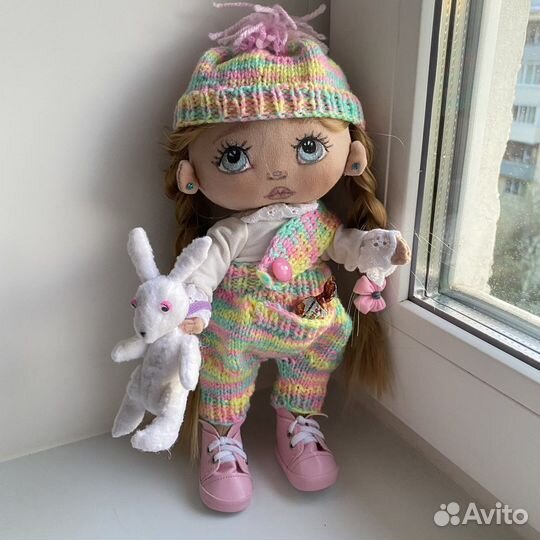 Кукла ручной работы из текстиля