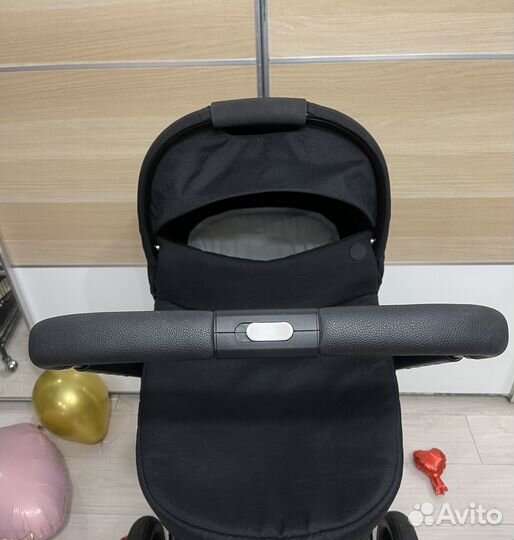 Коляска cybex balios s lux 3 в 1 moon black