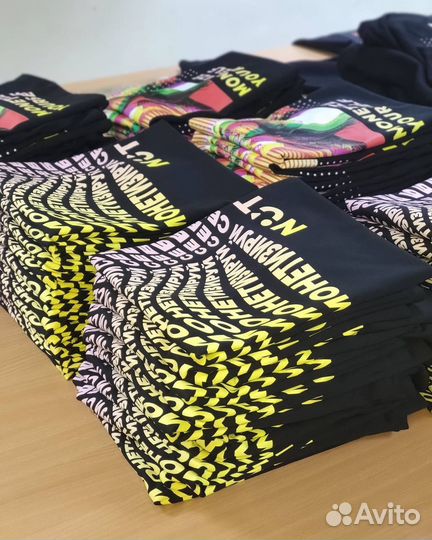 Печать принтов на одежде