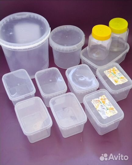 Пластиковый контейнер Судок Посуда пластиковая
