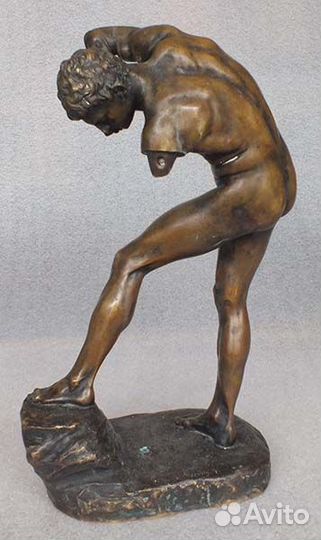 Обнаженный атлет. Бронза