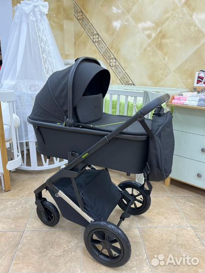 Коляска 2 в 1 Rant Axiom черный