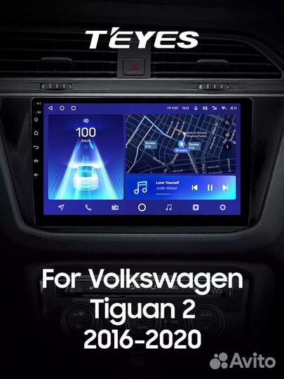 Teyes сс2 на Volkswagen Tiguan 2 Mk мультимедиа