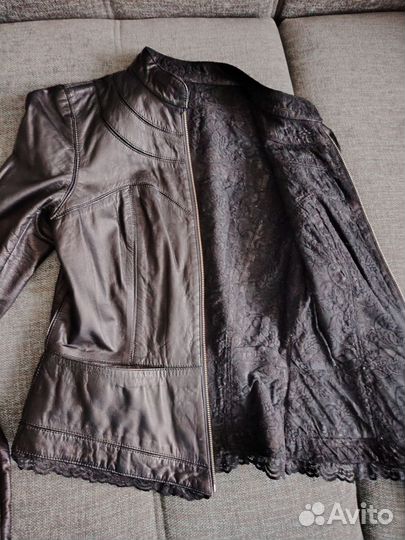 Куртка кожа, двухсторонняя 44-46