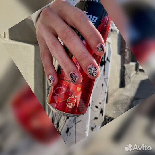 Маникюр гель лак, наращивание