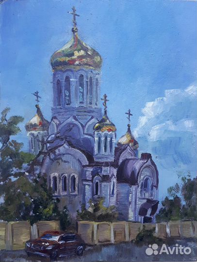 Этюд маслом 