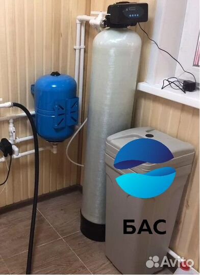 Водоочистка в коттедже, очистка воды из скважины/д