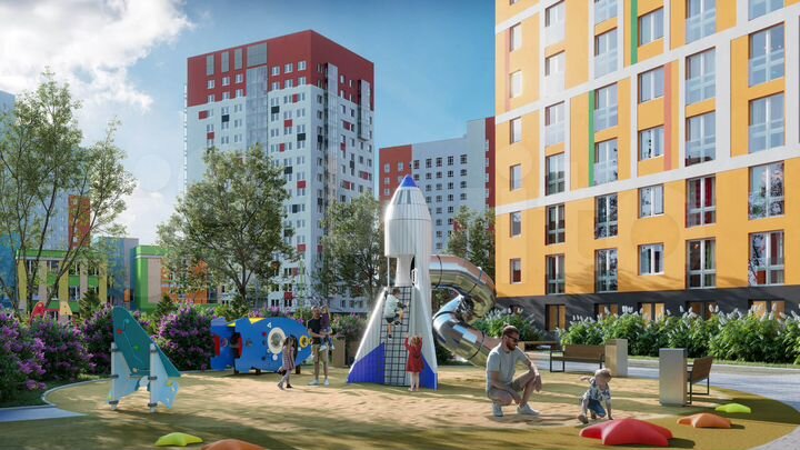 2-к. квартира, 48,7 м², 3/16 эт.