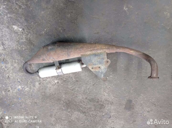 Глушитель на скутер Стелс