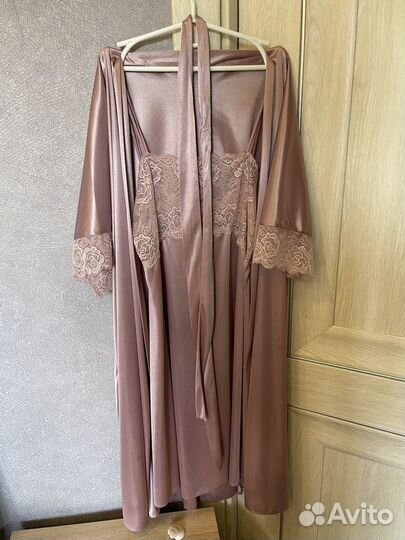 Пеньюар с халатом