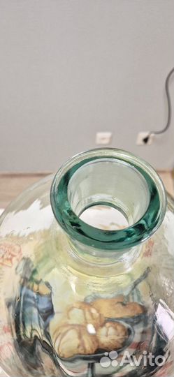 Бутыль стеклянная 20 литров